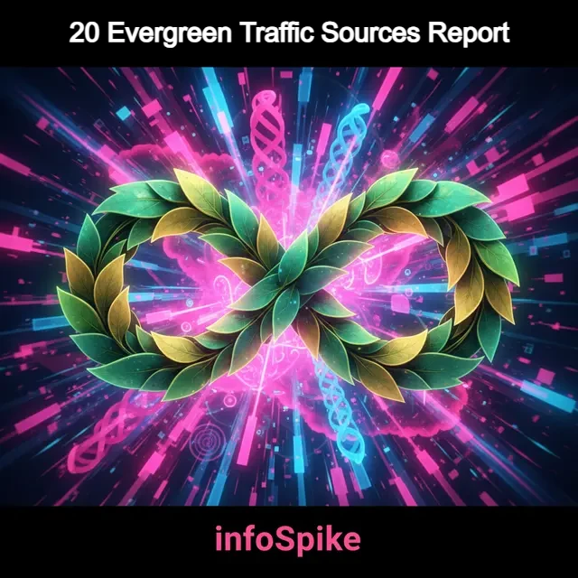 20 Evergreen Traffic Sources Report